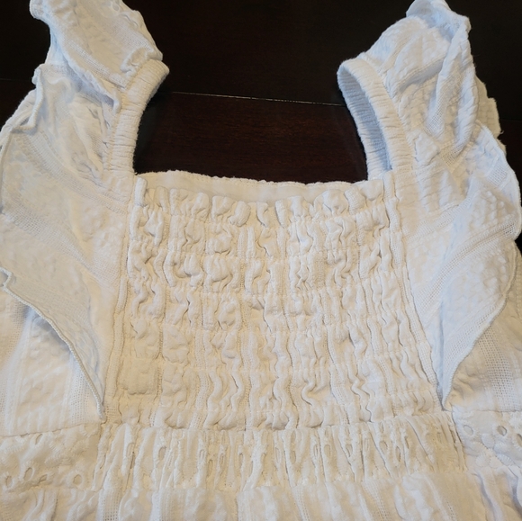 Cat and Jack White Eyelet Sundress - Picture 4 of 7